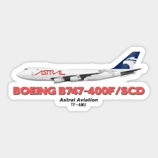 Boeing B747-400F/SCD - Astral Aviation Sticker